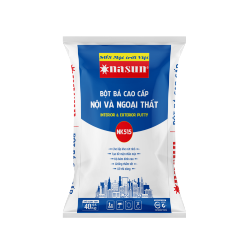 Bột bả cao cấp nội và ngoại thất NASUN INT & EXT PUTTY NK515