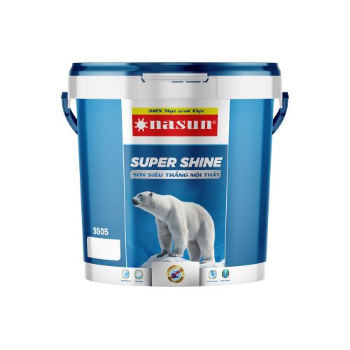 Sơn siêu trắng nội thất NASUN SUPER SHINE SS05